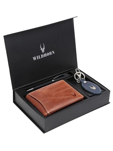 WildHorn® RFID Protected Genuine Leather Wallet for Men's